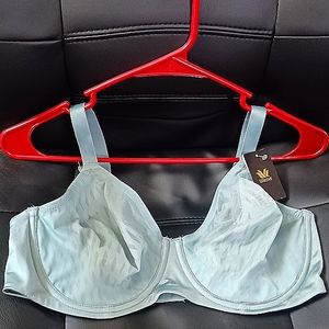 Baby Blue Wacoal Elevated Allure Underwire Bra Size 38D
